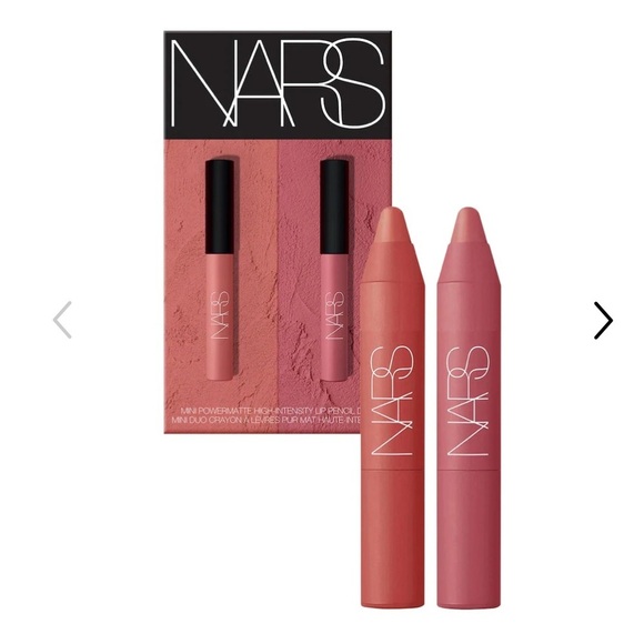 NWT NARS Mini Powermatte High-Intensity Lip Pencil Duo - Picture 1 of 4